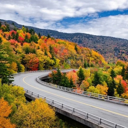 country road new england